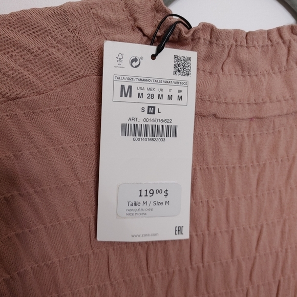 Zara taupe knit maxi dress size M - Picture 10 of 16